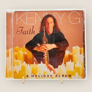 Kenny G Faith A Holiday Album CD 1999 Arista Records Smooth Jazz Christmas Songs